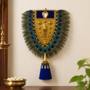 Mini Royal Elephant Crown - Peacock Edition