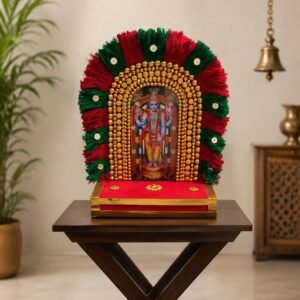 Handcrafted Vishnu Pooja Altar